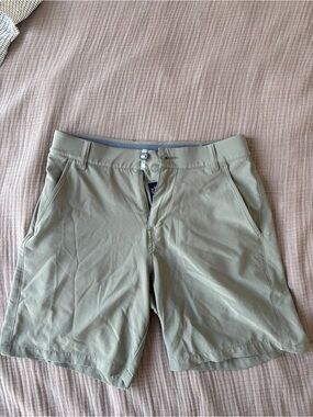 Puma Olive Green Golf Shorts